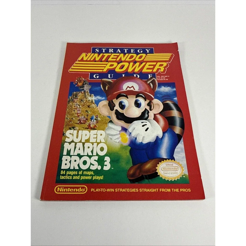 NINTENDO POWER MAGAZINE 1990 VOL 13 SG1 NP 13 SUPER MARIO BROS 3 STRATEGY GUIDE